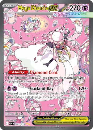 Mega Diancie ex #282 – Ascended Heroes