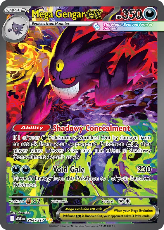 Mega Gengar ex #284 – Ascended Heroes