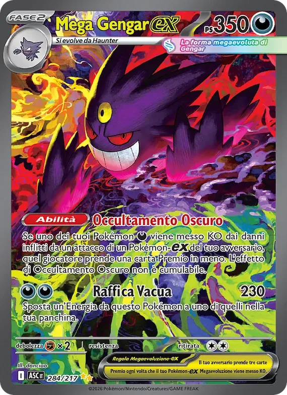 Mega Gengar-ex 284 – Ascesa Eroica
