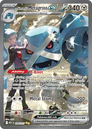Steven's Metagross ex #289 – Ascended Heroes