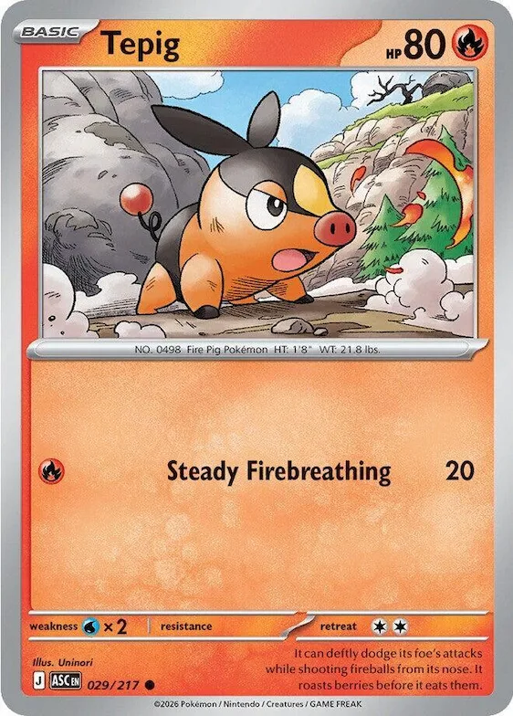 Tepig 29 – Héroes Ascendentes