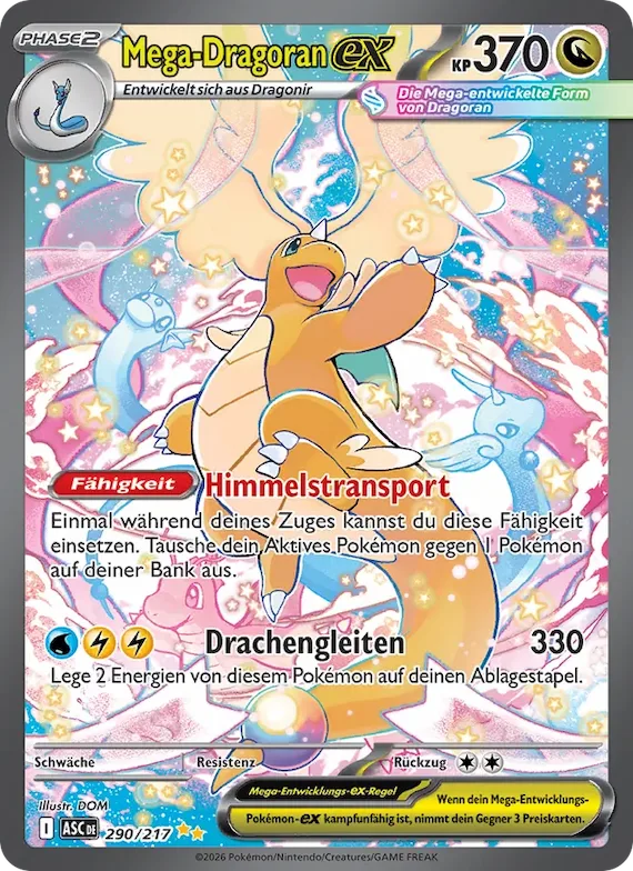 Mega-Dragoran-ex 290 – Erhabene Helden