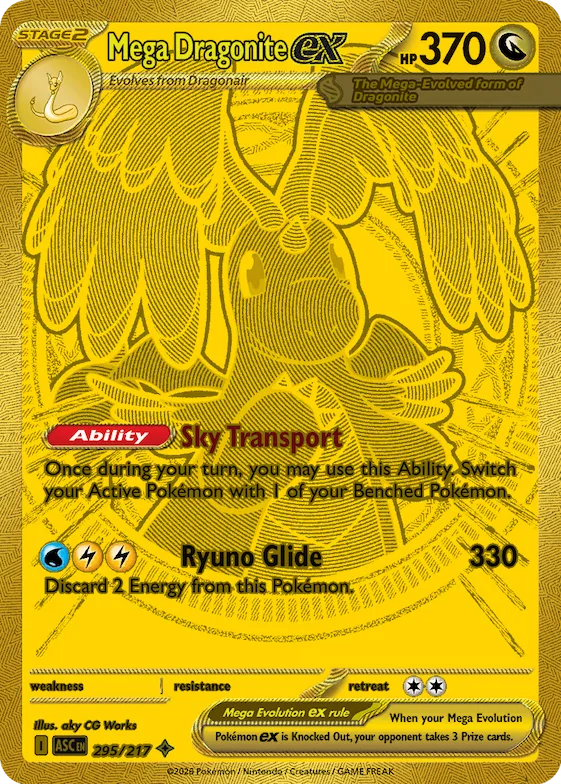 Mega Dragonite ex #295 – Ascended Heroes