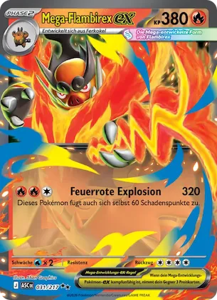 Mega-Flambirex-ex Nr. 31 – Ascended Heroes