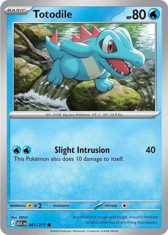 Totodile 41 – Héroes Ascendentes