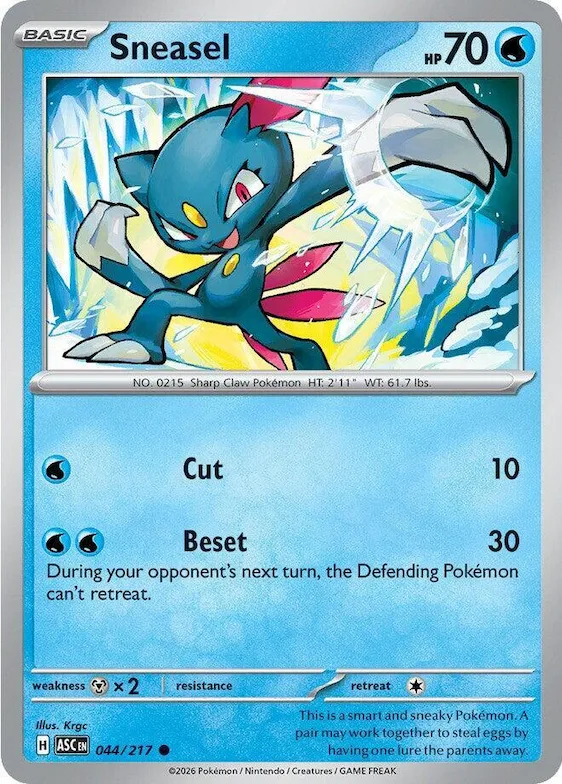 Sneasel 44 – Héroes Ascendentes