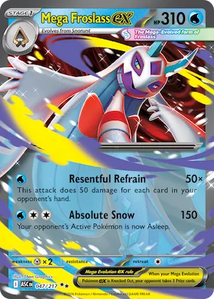 Mega Froslass ex #47 – Ascended Heroes