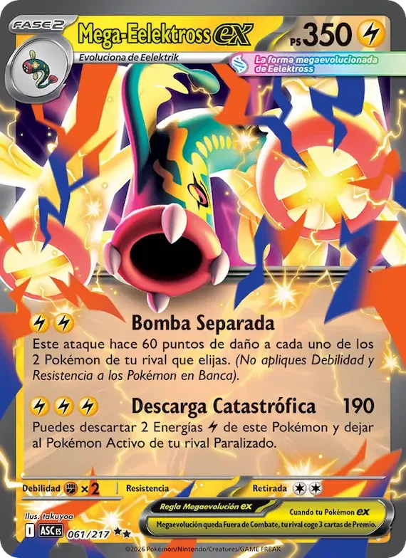 Mega-Eelektross ex 61 – Héroes Ascendentes