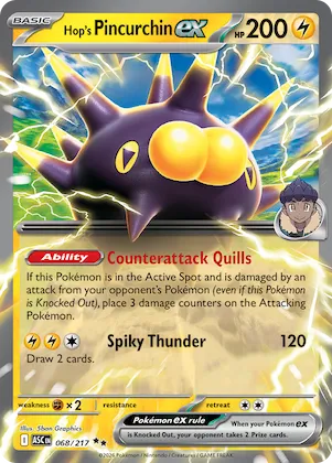 Hop's Pincurchin ex #68 – Ascended Heroes