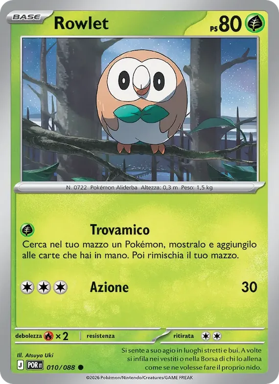 Rowlet 10 – Equilibrio Perfetto