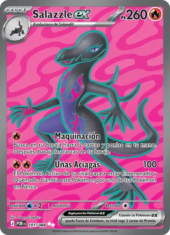 Salazzle ex 101 – Equilibrio Perfecto