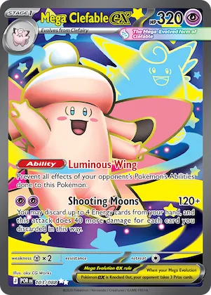 Mega Clefable ex #103 – Perfect Order