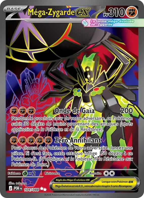 Méga-Zygarde-ex 104 – Équilibre Parfait
