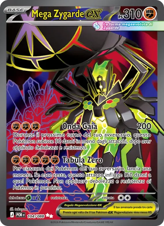 Mega Zygarde-ex 104 – Equilibrio Perfetto