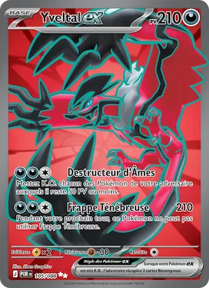 Yveltal-ex n° 105 – Équilibre Parfait