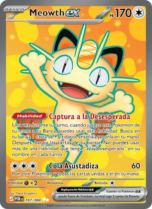 Meowth ex 107 – Equilibrio Perfecto