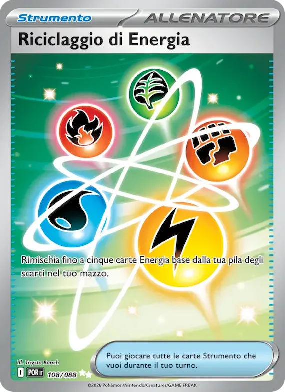 Riciclaggio di Energia 108 – Equilibrio Perfetto
