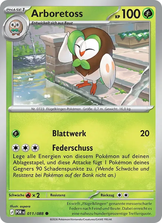 Arboretoss 11 – Optimale Ordnung