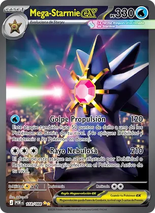 Mega-Starmie ex 118 – Equilibrio Perfecto