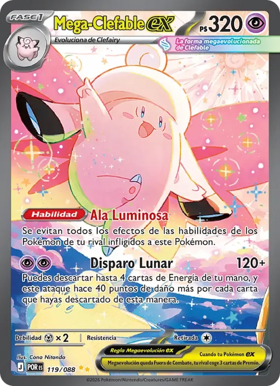Mega-Clefable ex 119 – Equilibrio Perfecto