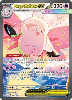 Mega Clefable-ex 119 – Equilibrio Perfetto
