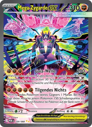 Mega-Zygarde-ex Nr. 120 – Optimale Ordnung
