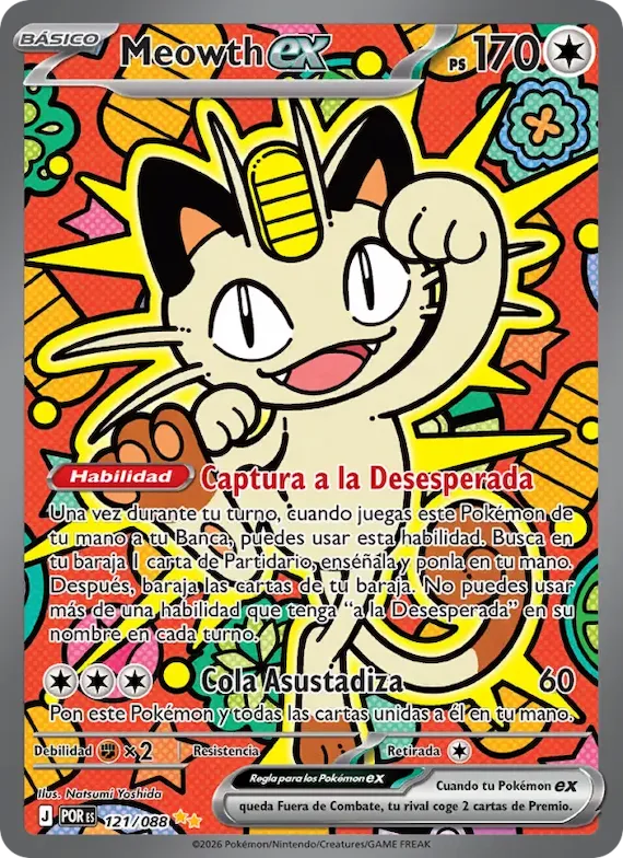 Meowth ex 121 – Equilibrio Perfecto