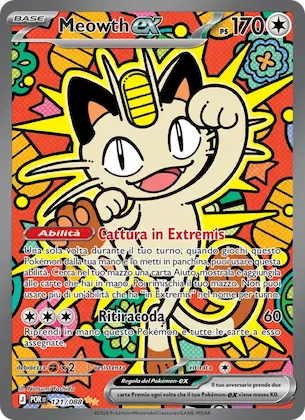 Meowth-ex 121 – Equilibrio Perfetto