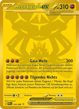 Mega-Zygarde-ex Nr. 124 – Optimale Ordnung