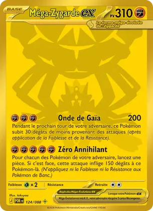 Méga-Zygarde-ex 124 – Équilibre Parfait