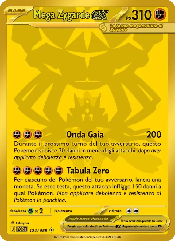 Mega Zygarde-ex 124 – Equilibrio Perfetto