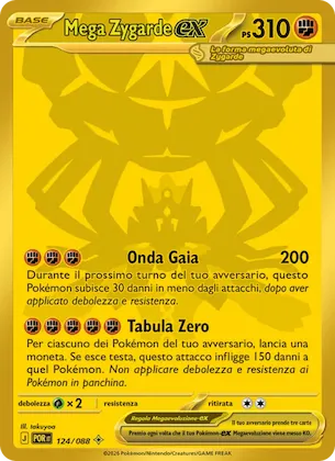 Mega Zygarde-ex 124 – Equilibrio Perfetto