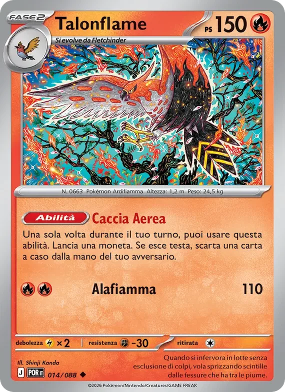 Talonflame 14 – Equilibrio Perfetto