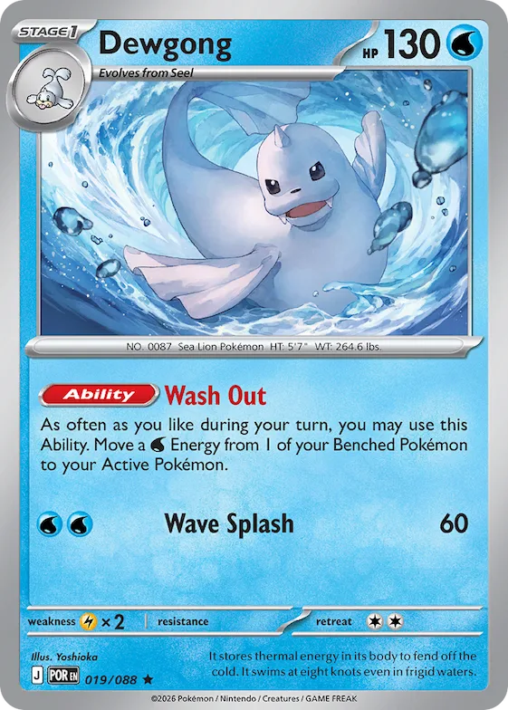 Dewgong #19 – Perfect Order