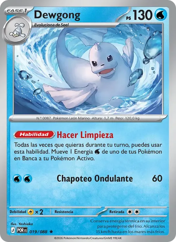 Dewgong 19 – Equilibrio Perfecto