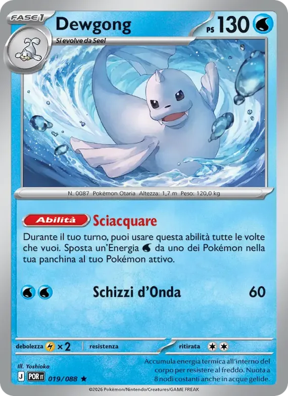 Dewgong 19 – Equilibrio Perfetto