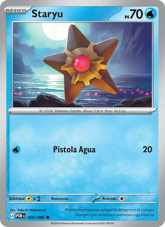 Staryu 20 – Equilibrio Perfecto
