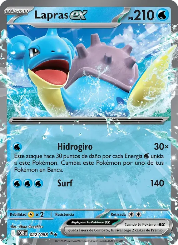 Lapras ex 22 – Equilibrio Perfecto