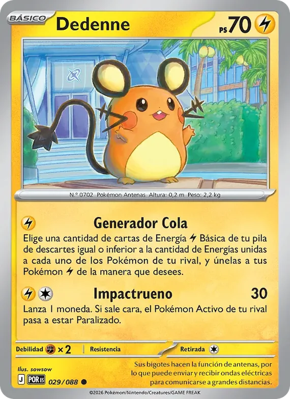 Dedenne 29 – Equilibrio Perfecto