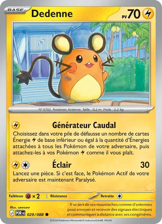 Dedenne 29 – Équilibre Parfait