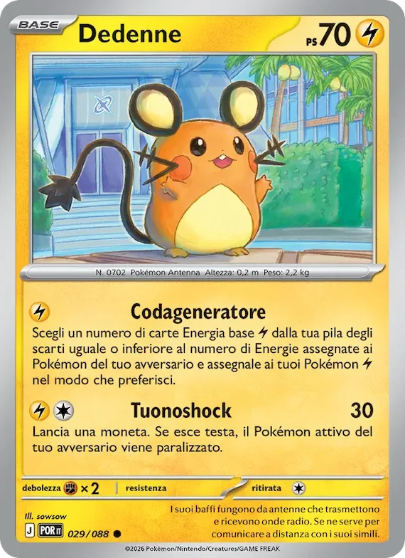 Dedenne 29 – Equilibrio Perfetto