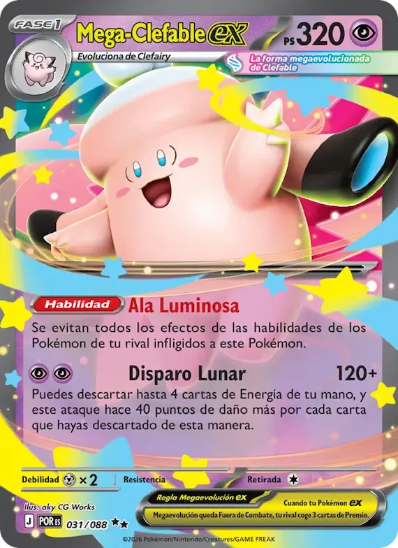 Mega-Clefable ex 31 – Equilibrio Perfecto