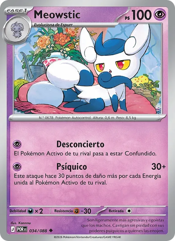 Meowstic 34 – Equilibrio Perfecto
