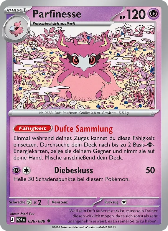 Parfinesse 36 – Optimale Ordnung