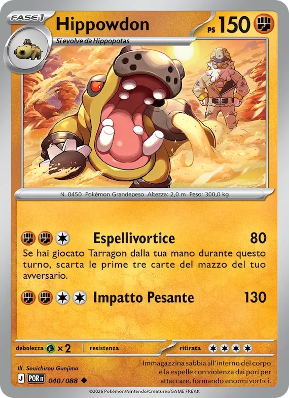 Hippowdon 40 – Equilibrio Perfetto