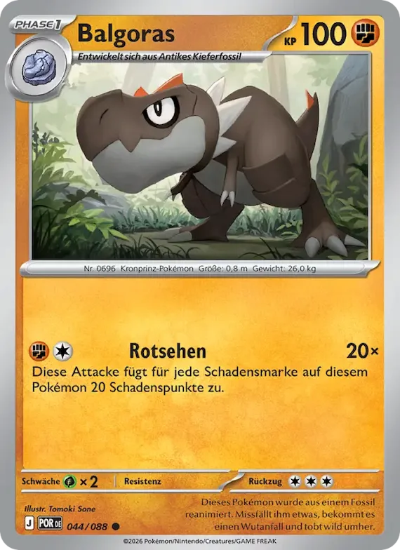 Balgoras 44 – Optimale Ordnung