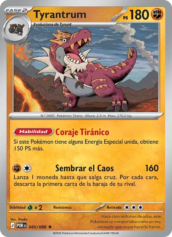 Tyrantrum 45 – Equilibrio Perfecto