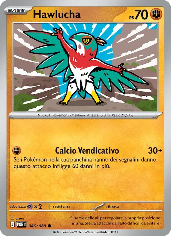 Hawlucha 46 – Equilibrio Perfetto