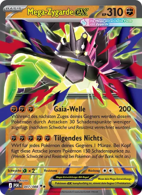 Mega-Zygarde-ex 47 – Optimale Ordnung