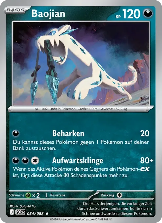Baojian 54 – Optimale Ordnung